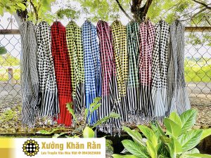 các màu khăn rằn se tua cao cấp
